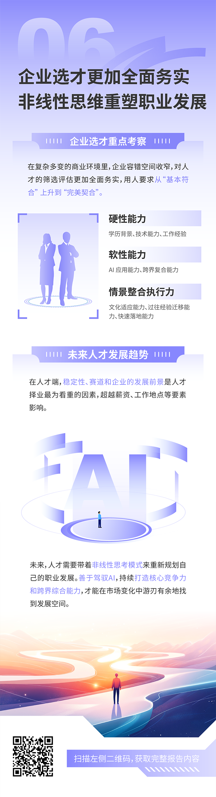 人力资源公司尊龙凯时国际发布2025年人才市场洞察，趋势六为企业选才更加全面务实 非线性思维重塑职业开展